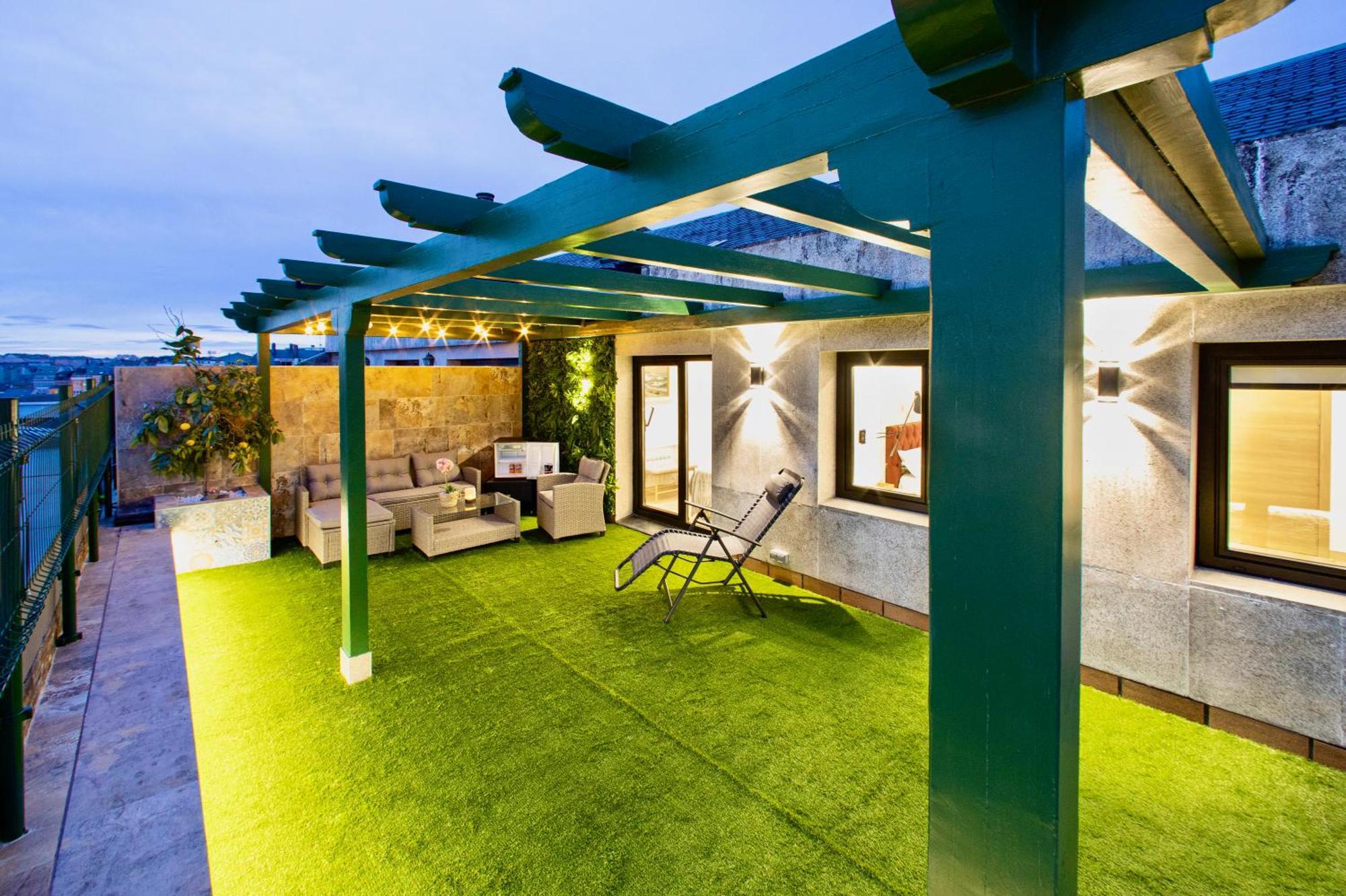 Lucus Skyline & Terrace Appartement Lugo Buitenkant foto