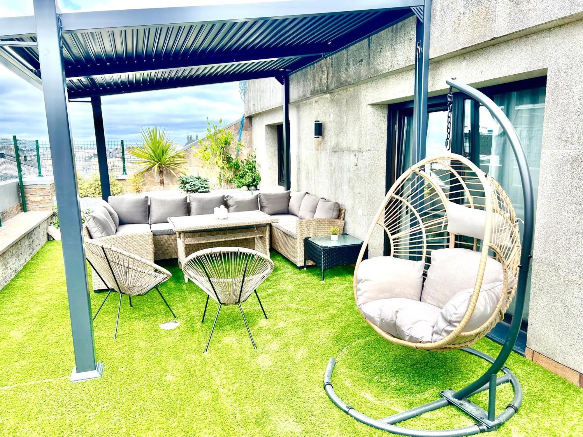 Lucus Skyline & Terrace Appartement Lugo Buitenkant foto